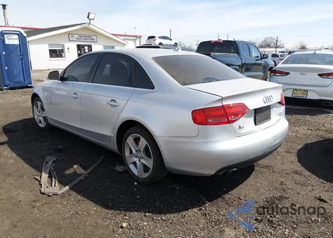 2009 Audi A4 2.0T Premium z USA, uszkodzony, nr VIN WAUSF78K29N040132